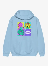 Barney Four Square Characters Hoodie