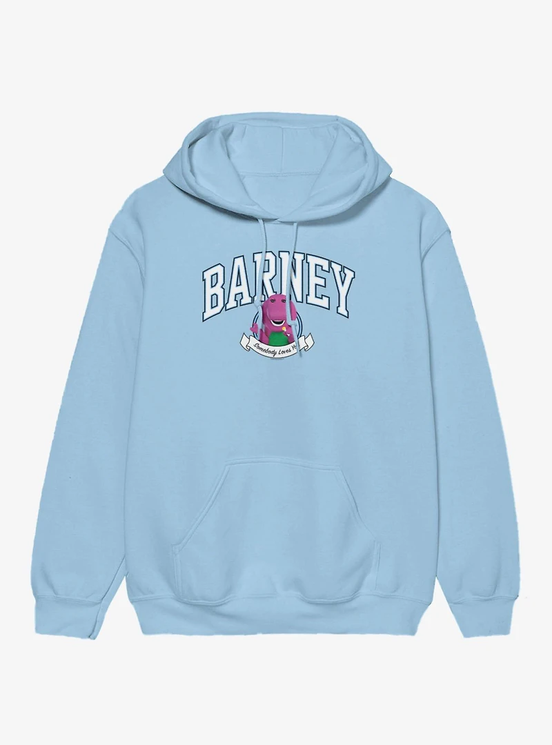 Barney Somebody Loves You Collegiate Arch Hoodie