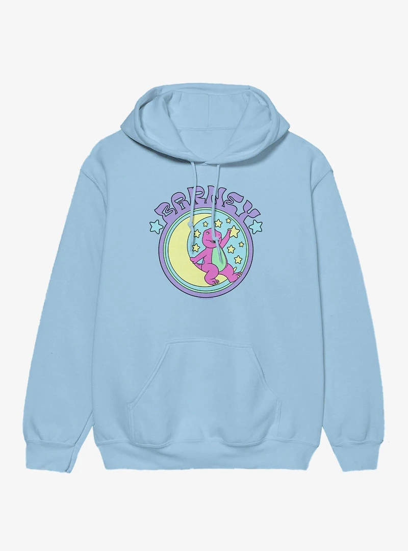 Barney Stars And Moon Circle Hoodie