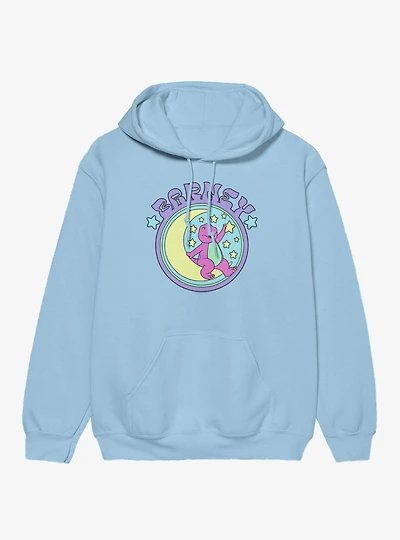 Barney Stars And Moon Circle Hoodie