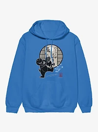 Barney Japanese Silhouettes Hoodie