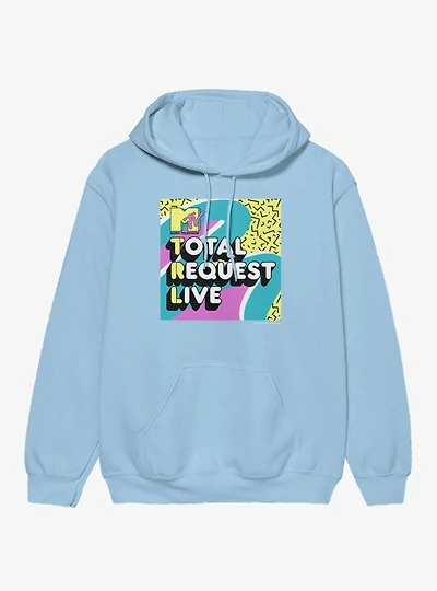 MTV Total Request Live 90s Retro Square Hoodie