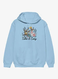 SpongeBob SquarePants & Patrick Take It Easy Cowboy Tunes Hoodie