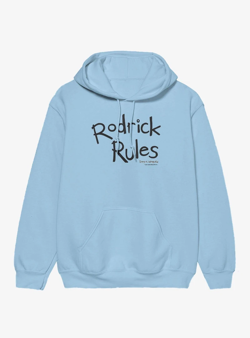 Diary of a Wimpy Kid Rodrick Rules Text Hoodie
