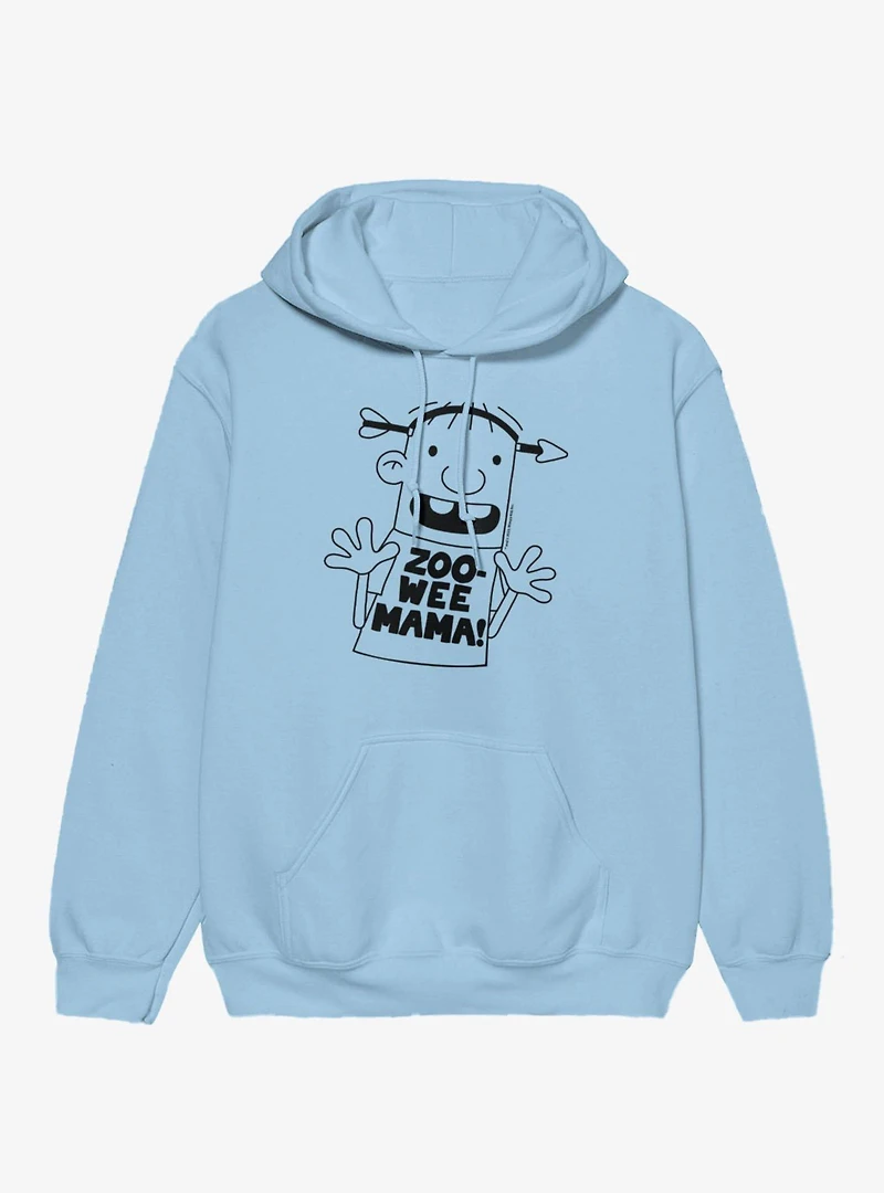 Diary of a Wimpy Kid Woo Zee Mama Arrow The Head Hoodie