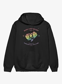 Schitt's Creek Rose Apothecary Handcrafted Rainbow Logo Hoodie