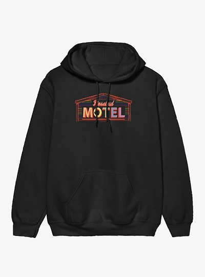 Schitt's Creek Rosebud Motel Rainbow Logo Hoodie