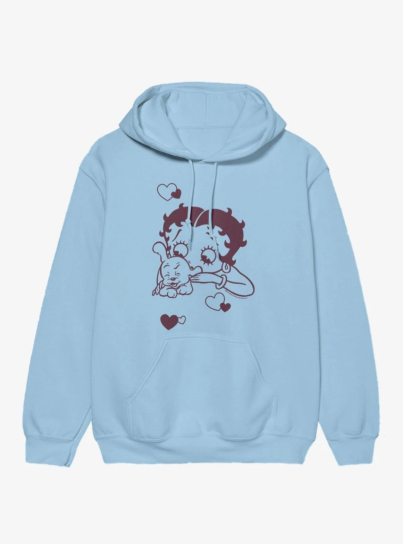 Betty Boop Doggie Smooches Hoodie