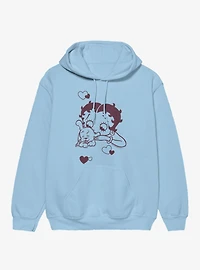 Betty Boop Doggie Smooches Hoodie