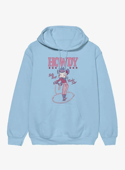 Betty Boop Howdy Rodeo Star Hooping Hoodie