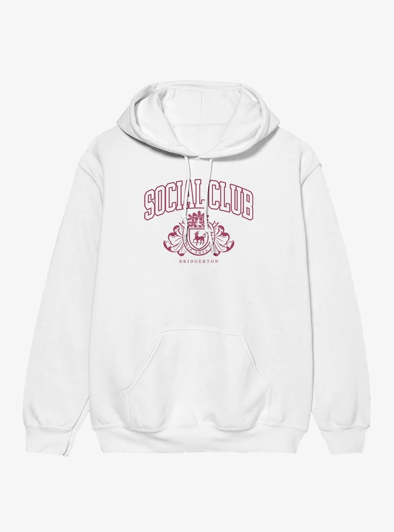 Bridgerton Social Club Collegiate Arch Hoodie