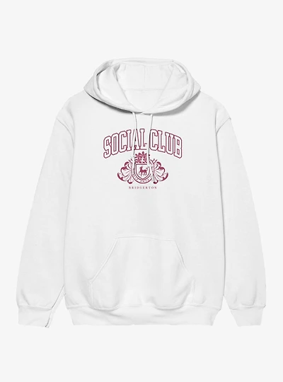 Bridgerton Social Club Collegiate Arch Hoodie