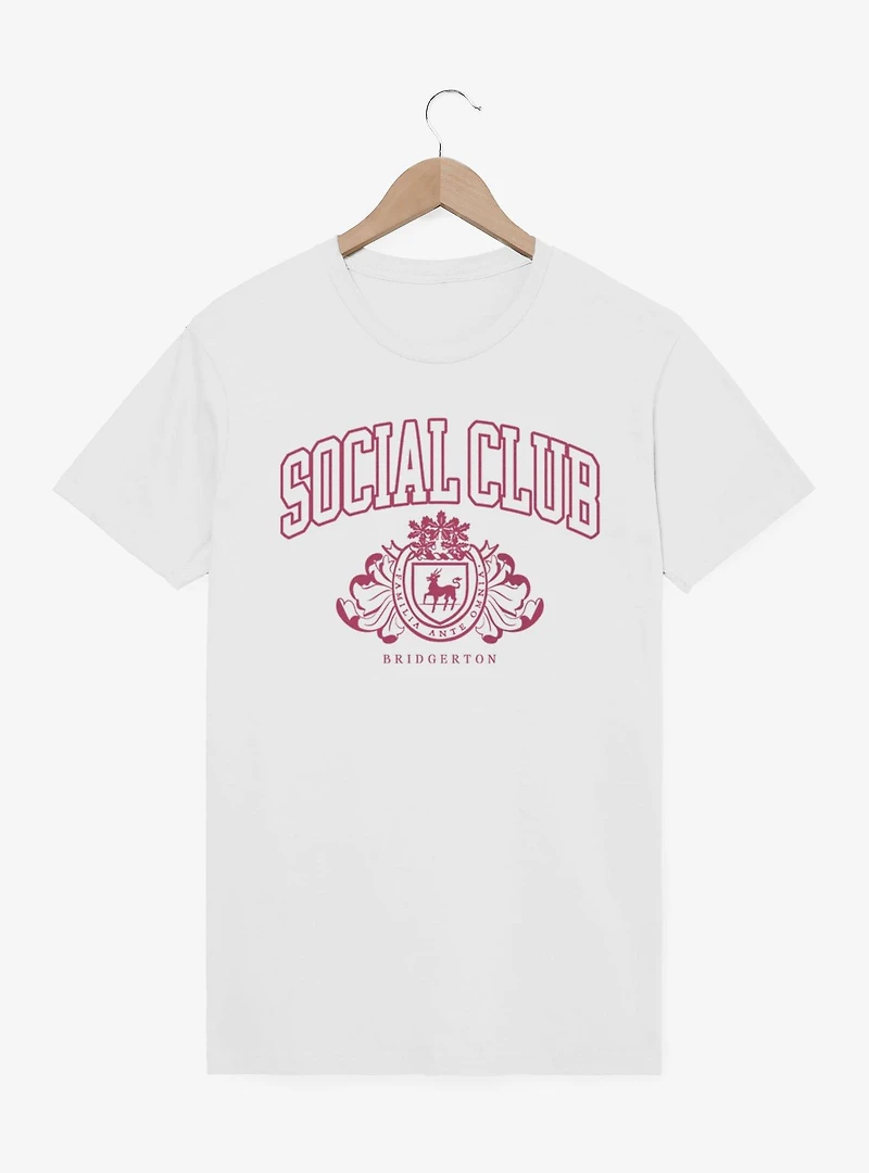Bridgerton Social Club Collegiate Arch T-Shirt