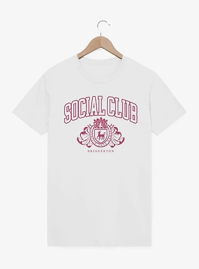 Bridgerton Social Club Collegiate Arch T-Shirt