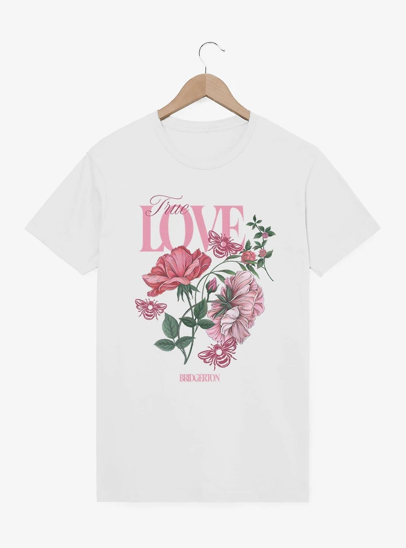 Bridgerton True Love Flowers T-Shirt