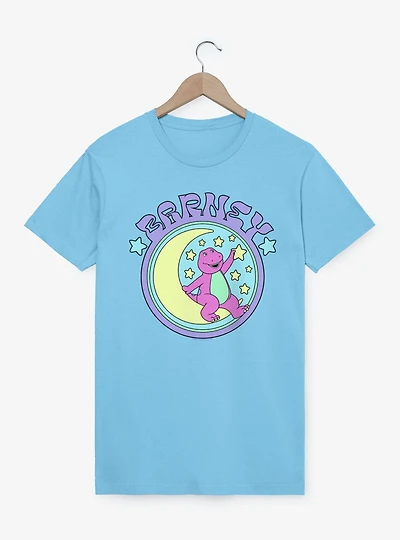 Barney Stars And Moon Circle T-Shirt