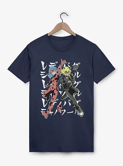Miraculous Ladybug Team Up Jump T-Shirt