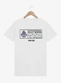 Mad Libs Silly Word Exclamation Box T-Shirt