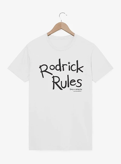 Diary of a Wimpy Kid Rodrick Rules Text T-Shirt