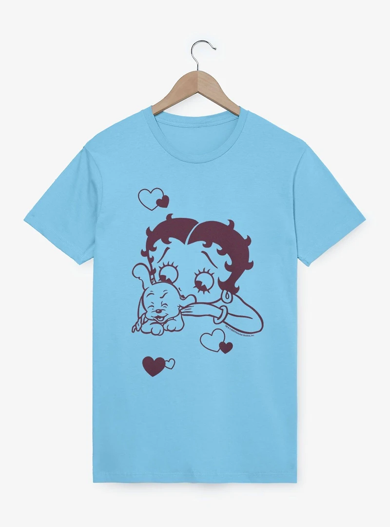 Betty Boop Doggie Smooches T-Shirt