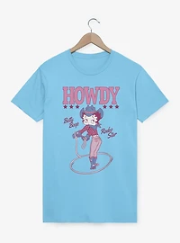 Betty Boop Howdy Rodeo Star Hooping T-Shirt