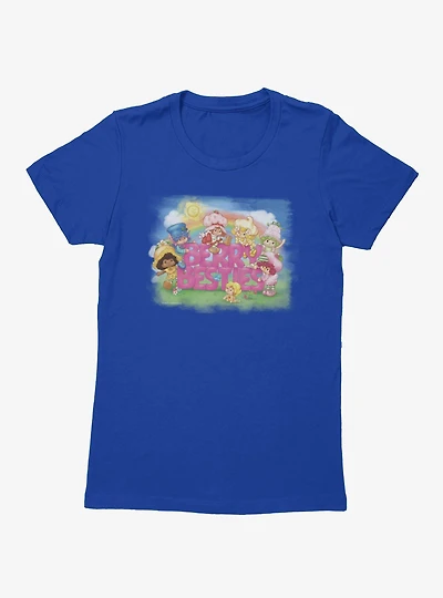 Strawberry Shortcake Berry Besties Brush Womens T-Shirt