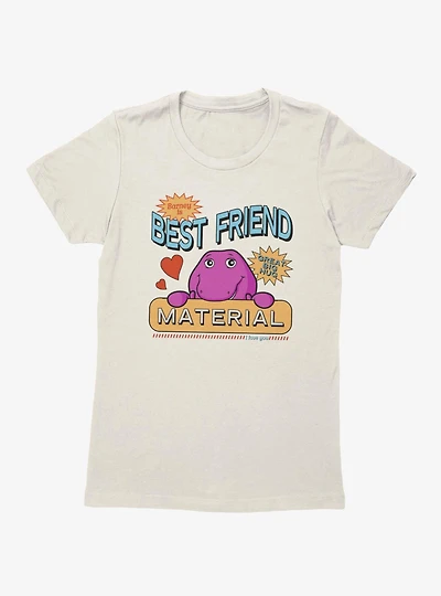 Barney Best Friend Material Womens T-Shirt