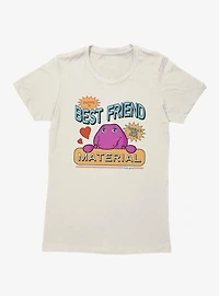 Barney Best Friend Material Womens T-Shirt