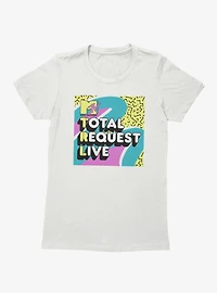 MTV Total Request Live 90s Retro Square Womens T-Shirt