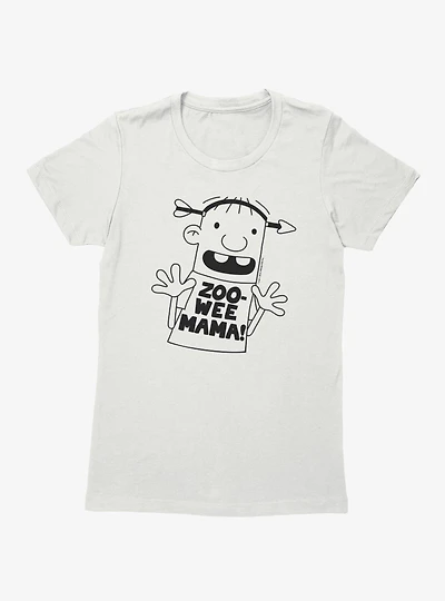 Diary of a Wimpy Kid Woo Zee Mama Arrow The Head Womens T-Shirt