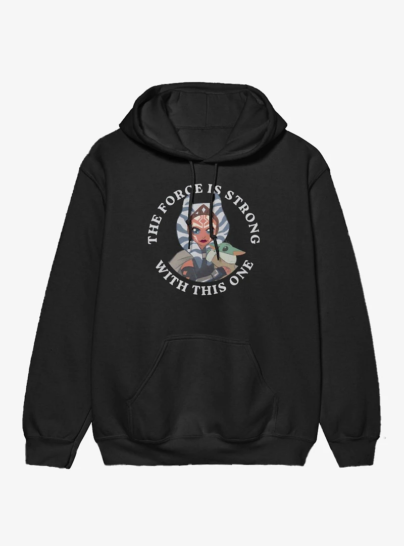 Star Wars Force Is Strong Ahsoka Grogu Hoodie