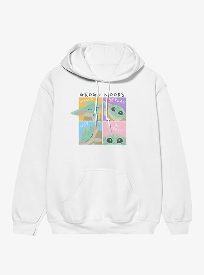 Star Wars Grogu Moods Snack Play Nap Hoodie