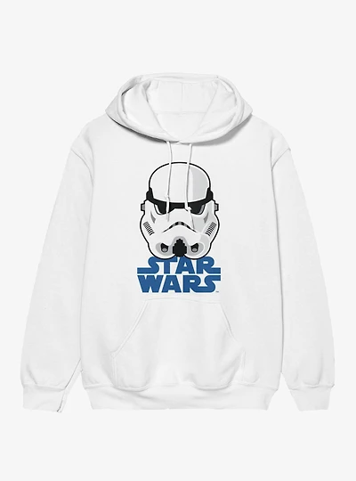 Star Wars Trooper Helmet On Logo Hoodie