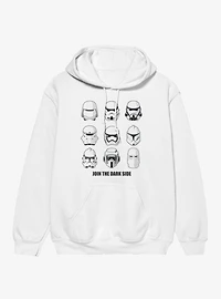 Star Wars Join The Dark Side Trooper Helmets Hoodie