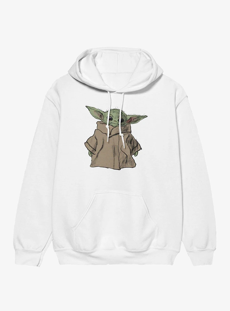 Star Wars The Mandalorian Dirty Grogu Sketch Hoodie