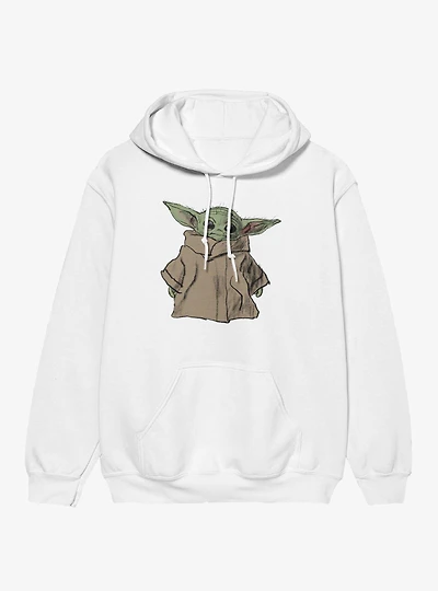 Star Wars The Mandalorian Dirty Grogu Sketch Hoodie