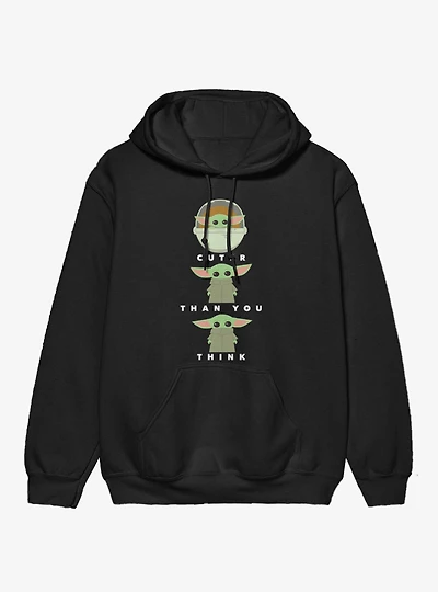 Star Wars The Mandalorian Cuter Than You Think Grogu Hoodie