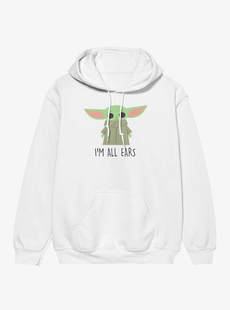 Star Wars The Mandalorian All Ears Grogu Hoodie