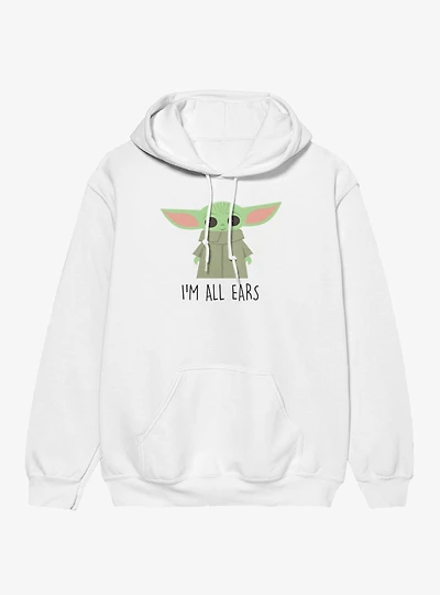Star Wars The Mandalorian All Ears Grogu Hoodie