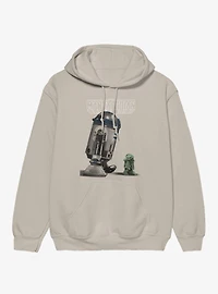 Star Wars The Mandalorian Grogu Meets R2-D2 Hoodie