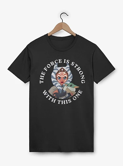 Star Wars Force Is Strong Ahsoka Grogu T-Shirt