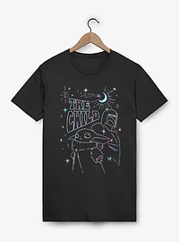 Star Wars The Child Oil Slick Drawing T-Shirt