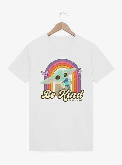 Star Wars Be Kind To All Grogu Rainbow T-Shirt