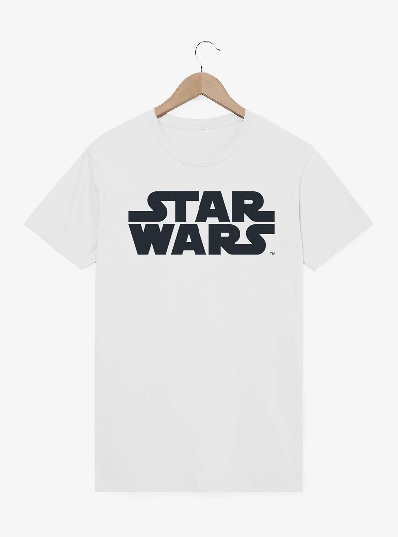 Star Wars Logo Black Print T-Shirt