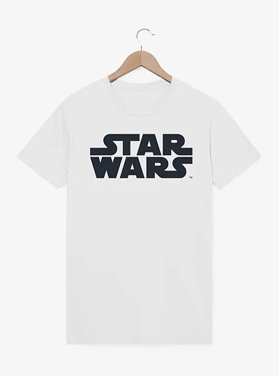 Star Wars Logo Black Print T-Shirt
