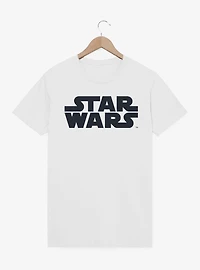 Star Wars Logo Black Print T-Shirt