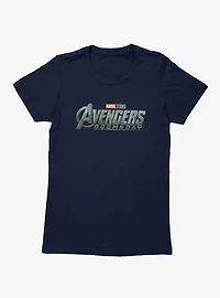 Marvel Avengers Doomsday Full Color Logo Womens T-Shirt