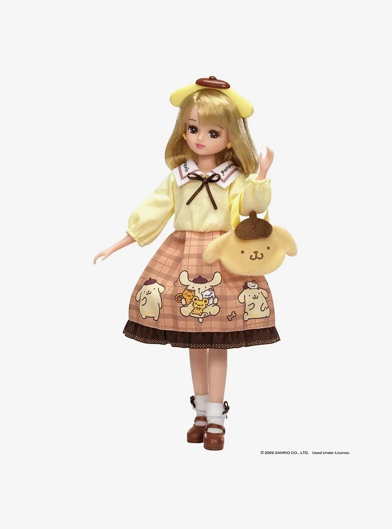 Licca Sanrio Pompompurin 30th Anniversary Doll