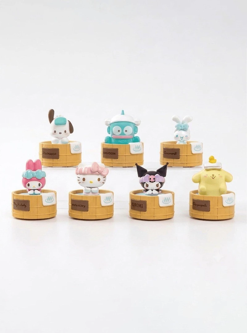 Top Toy Sanrio Hello Kitty and Friends Hot Spring Series Blind Box Figure