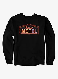 Schitt's Creek Rosebud Motel Rainbow Logo Sweatshirt